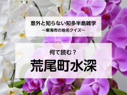 意外と知らない知多半島雑学～東海市の地名クイズ～