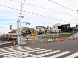 12/3(土)東海市内全線開通！南加木屋駅近辺「県道55号線」工事が終了