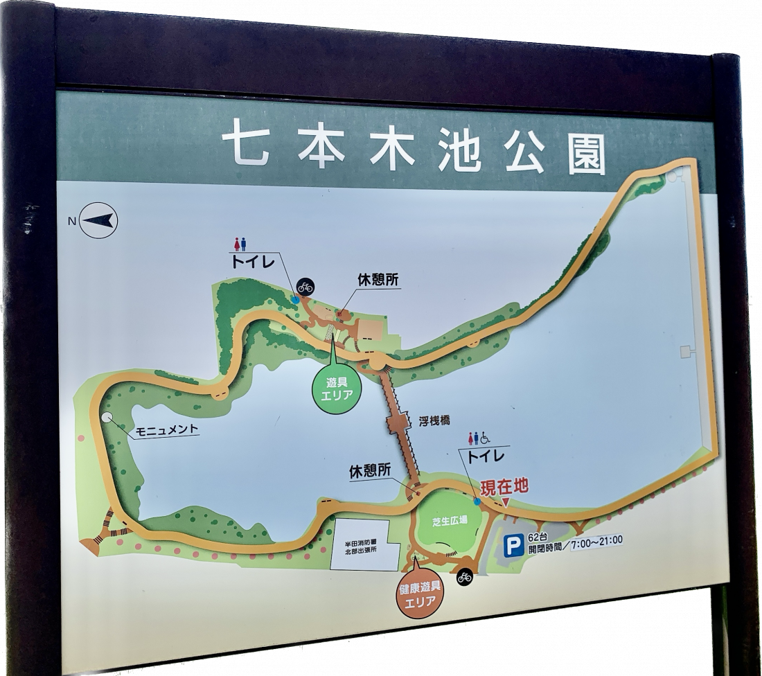 七 本 木 池 公園