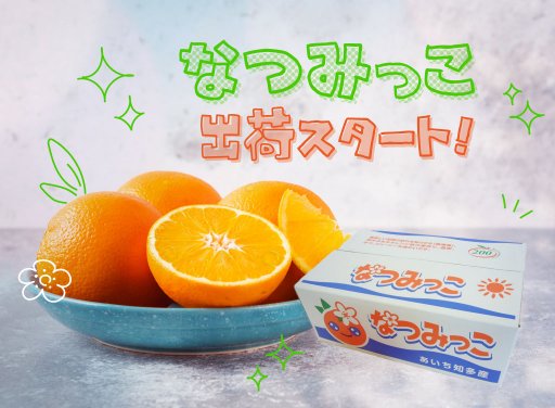 11日間限定】即完売ミカンの姉妹ブランド「なつみっこ」がついに登場
