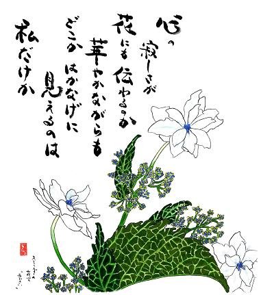 すみだの花火　花言葉「素晴らしく美しい」