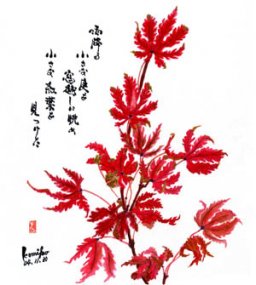 紅葉（もみじ）  花言葉「大切な思い出」