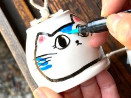 当日持ち帰りOK！やきもの散歩道で常滑焼の「風鈴の絵付け体験」ができる／ちたまる広告