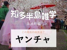 意外と知らない知多半島雑学～地名の由来クイズ「ヤンチャ」～