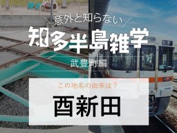 意外と知らない知多半島雑学～地名の由来クイズ「酉新田」～