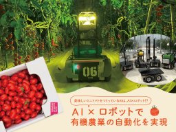 美味しくてサスティナブル！知多市のあのオーガニットマトのつくり手は“AI”と“ロボット”だった／ちたまる広告