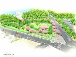 【開業】大府市の二ツ池公園内に「エントランス広場」が3/25(水)誕生予定