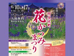 於大の方や松尾芭蕉が愛した幻の花!?阿久比町で「花かつみまつり」が6/10(水)～17(水)開催