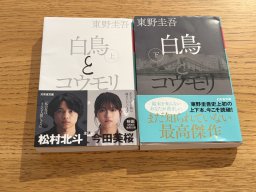 原作に常滑市登場！松村北斗＆今田美桜W主演の9/4(金)公開映画『白鳥とコウモリ』東野圭吾の原作小説を読んでみた