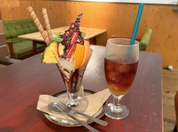 愛犬と一緒にカフェタイムも！新鮮フルーツ山盛りパフェを食べに常滑市「GREEN MOON（グリーンムーン）」に行ってみた