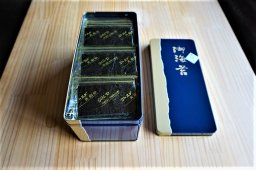 味付海苔（大）　缶入　（80束　全形50枚分）