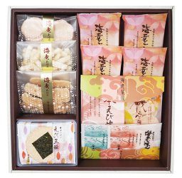 尾張桂新堂本舗　海老せんべい　海老菓撰　KK20　海老ごころ７枚入×4袋・詰合せ袋×１袋・海老あわせ×3袋・えび三昧×5枚