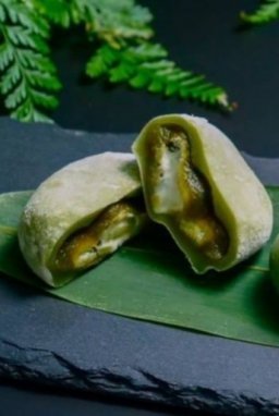 抹茶クリーム大福　６個入り【冷凍便】
